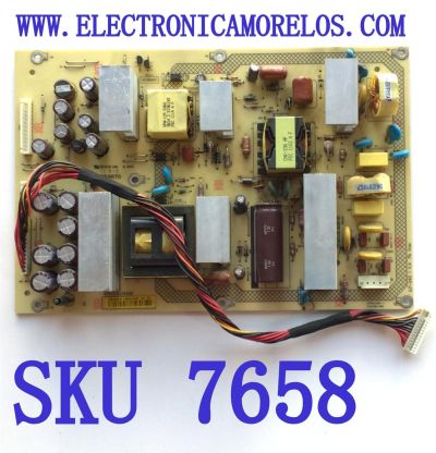 FUENTE DE PODER PARA TV SHARP / NUMERO DE PARTE 795951400500R / 491A014G1400R / ILP-040 V.A / MODELOS LC-42D69U / LC-42SV49U	